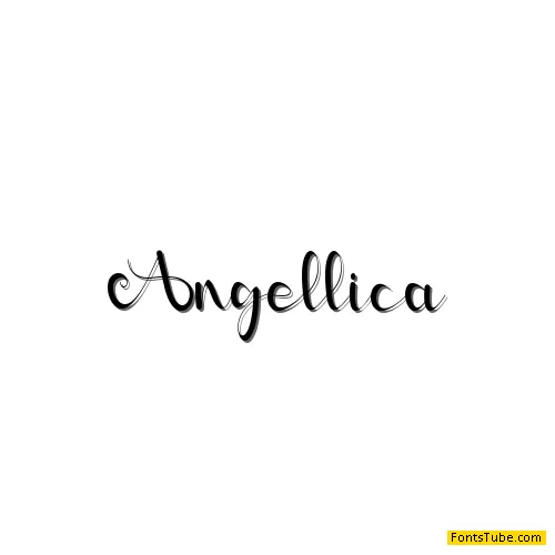 Angellica- PERSONAL USE Font