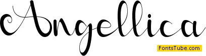 Angellica- PERSONAL USE Font