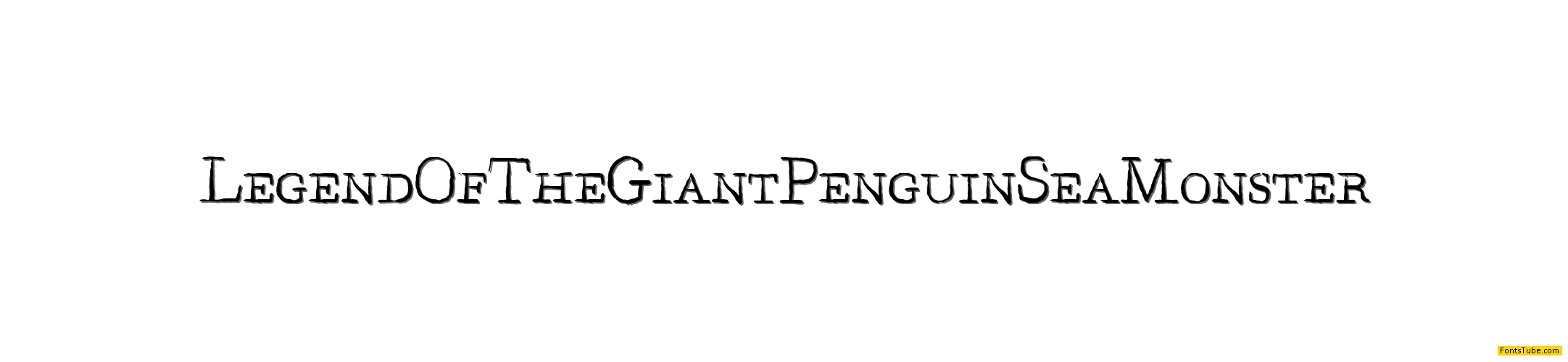 Legend of the Giant Penguin Sea
