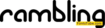 Rambling BRK Font