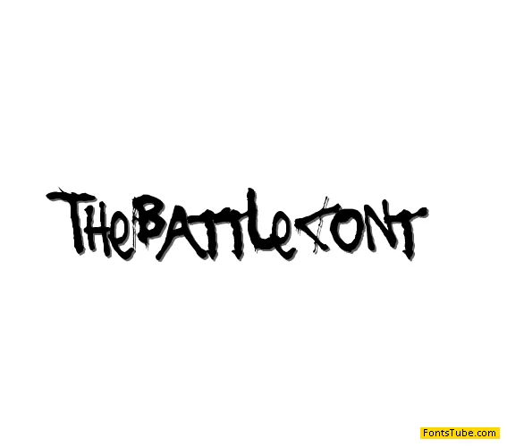 The Battle Continuez Font