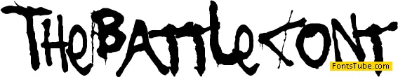 The Battle Continuez Font