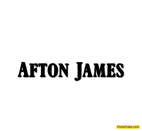Afton James Font