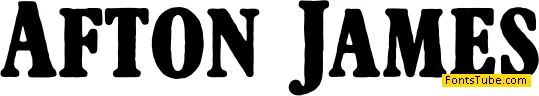 Afton James Font