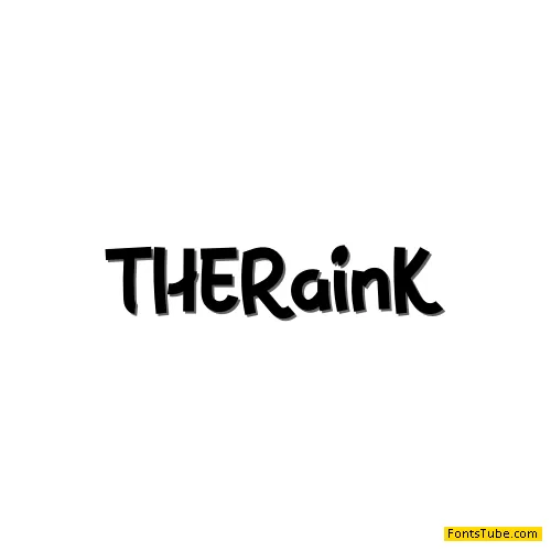 THE RainK Font