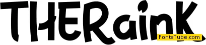 THE RainK Font