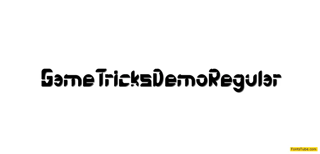 Game Tricks Demo Font Family