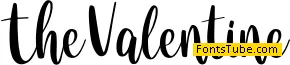 The Valentine Font