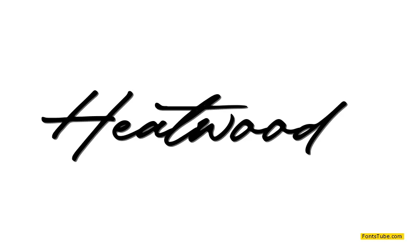 Headwood Font