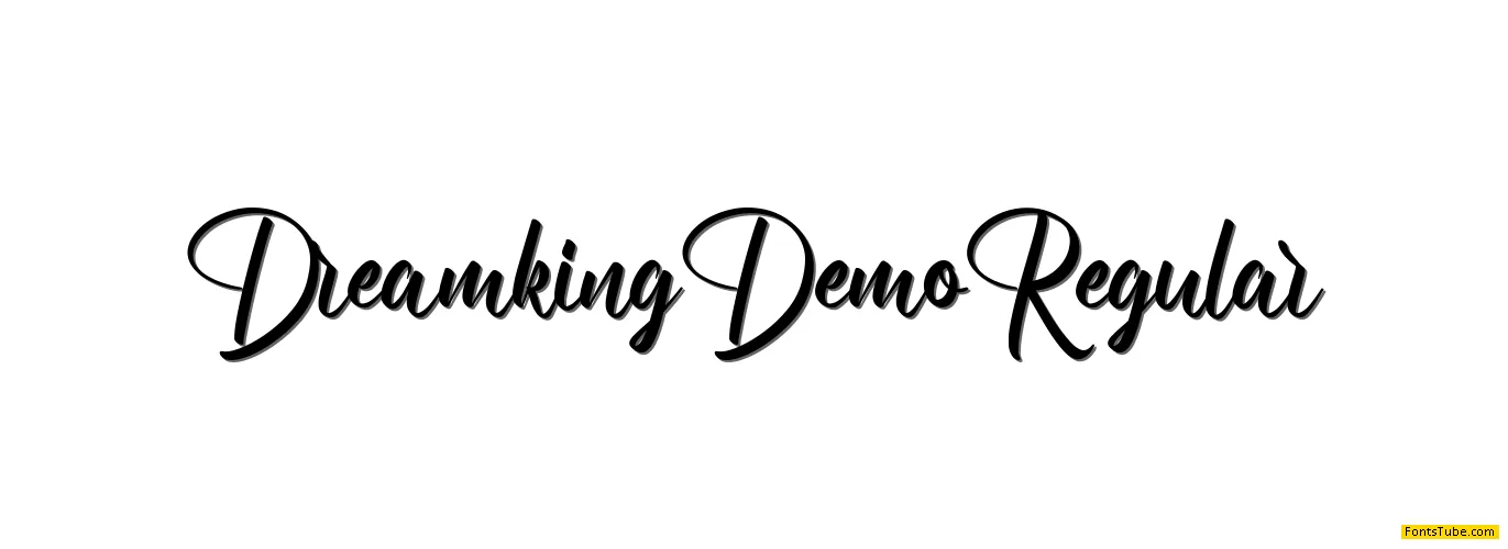 Dreamking Demo Font
