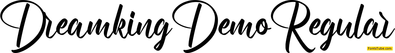 Dreamking Demo Font