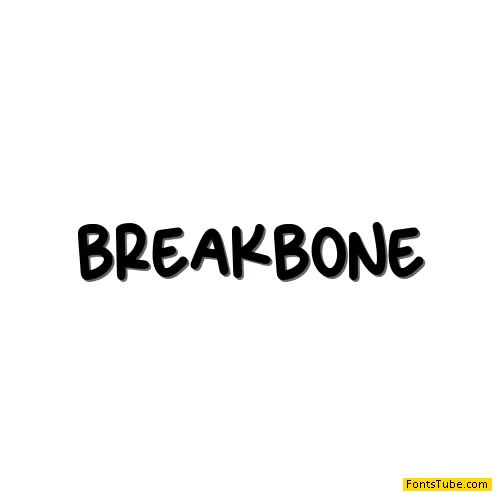 BREAKBONE Font