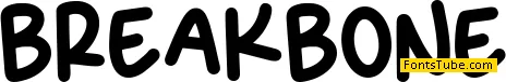 BREAKBONE Font