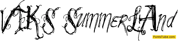 VTKS SummerLAnd Font