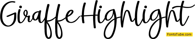 Giraffe Highlight