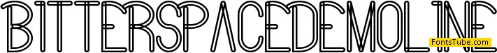 Bitter Space Demo Font Family