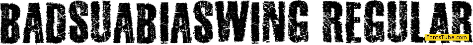 Bad Suabia Swing Font
