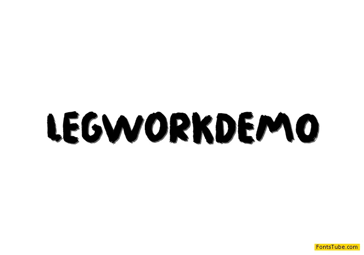 Legwork DEMO Font