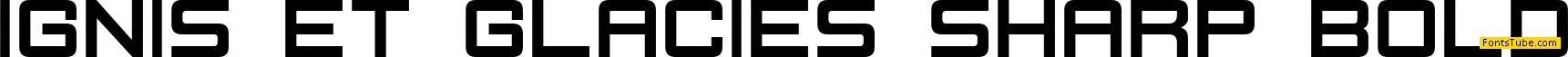 Ignis et Glacies Sharp Font Family