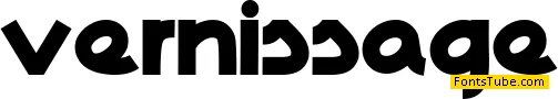 Vernissage Font