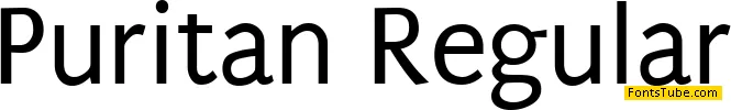 Puritan Font Family