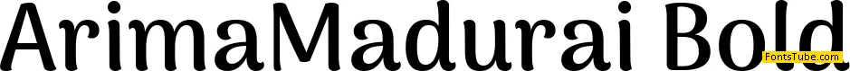 Arima Madurai Font Family