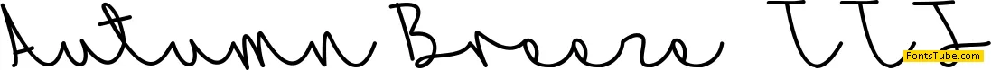 Autumn Breeze Font