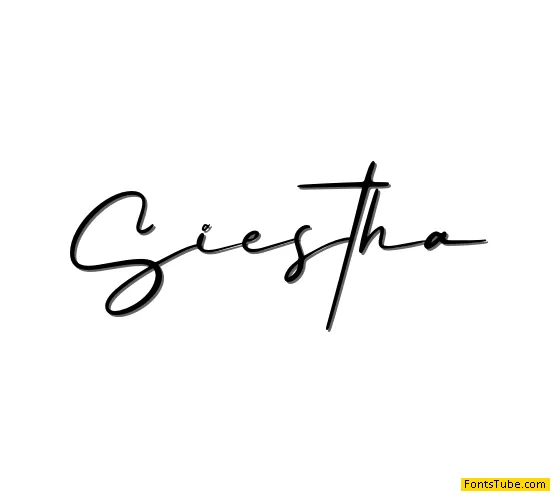 Siestha Font
