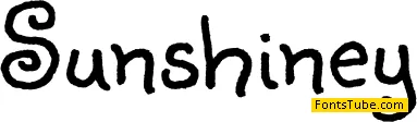 Sunshiney Font