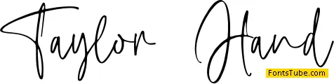 Taylor Hand Font
