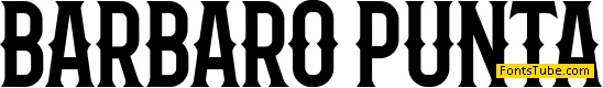 Barbaro Font Family