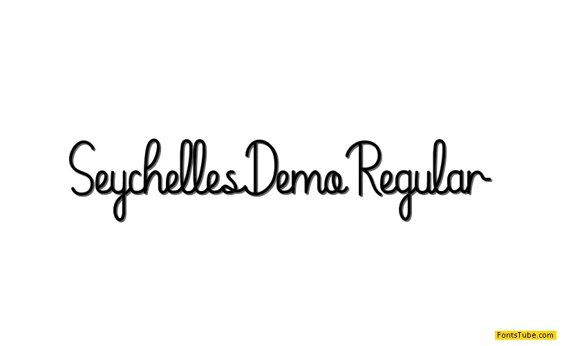 Seychelles Demo Font