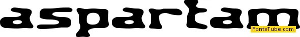Aspartame BRK Font