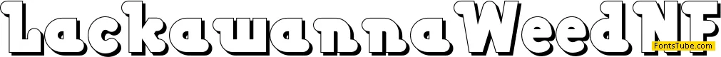 Lackawanna Weed NF Font