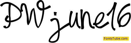 PWjune16 Font