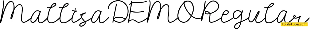 Mallisa DEMO Font Family
