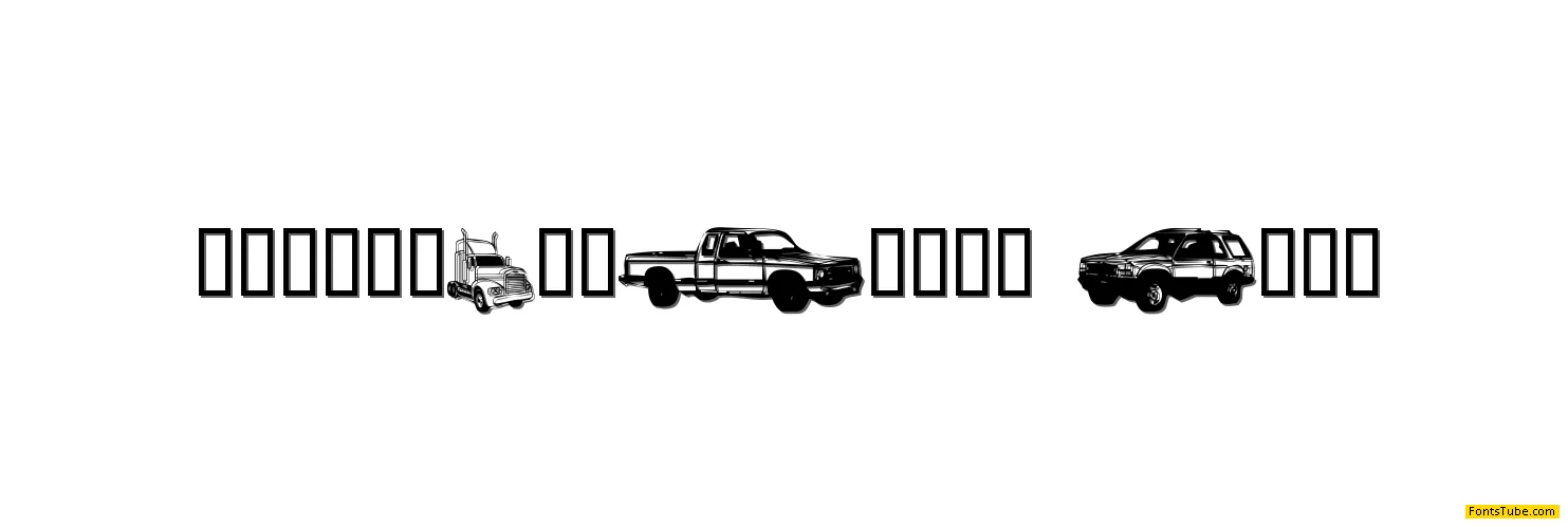 Trucks for Judy *S*