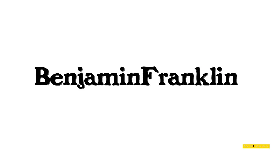 Benjamin Franklin Font
