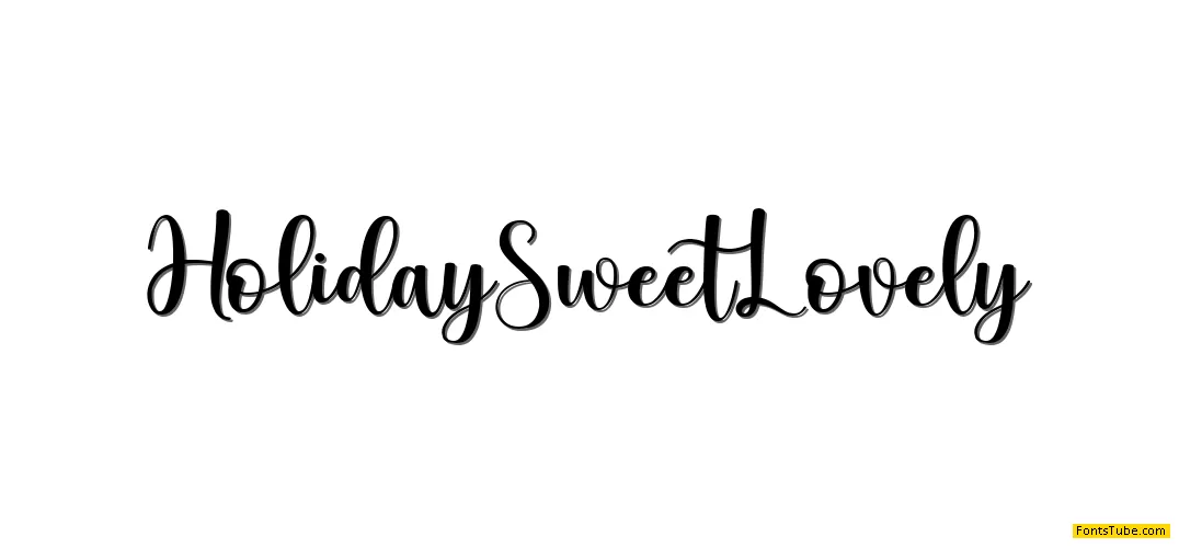 Holiday Sweet Lovely