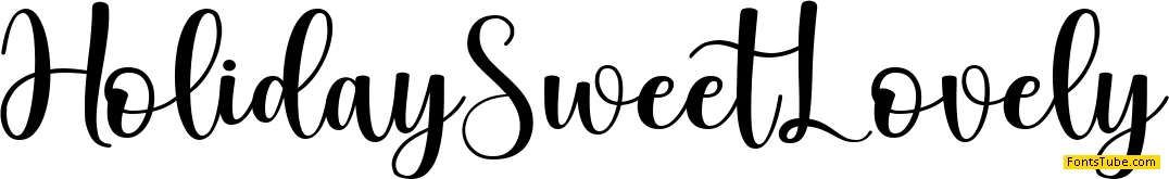 Holiday Sweet Lovely