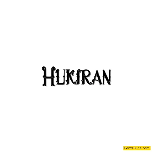 Hukiran Font