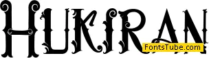 Hukiran Font