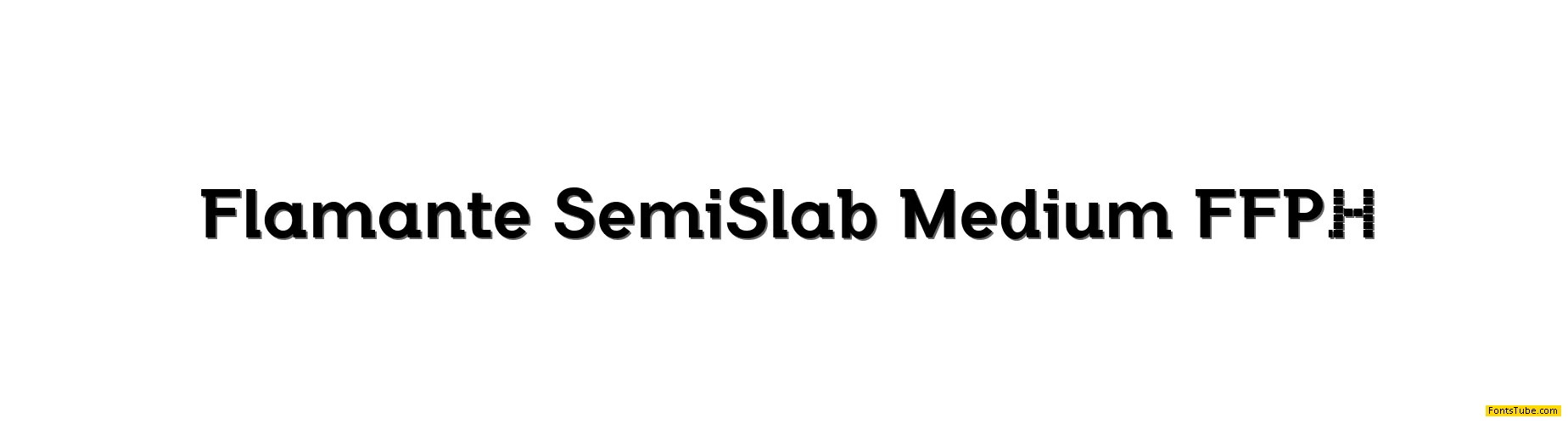 Flamante SemiSlab Font Family