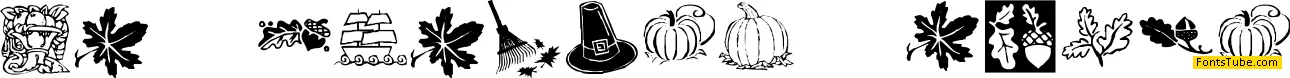 KR Harvest Dings Font