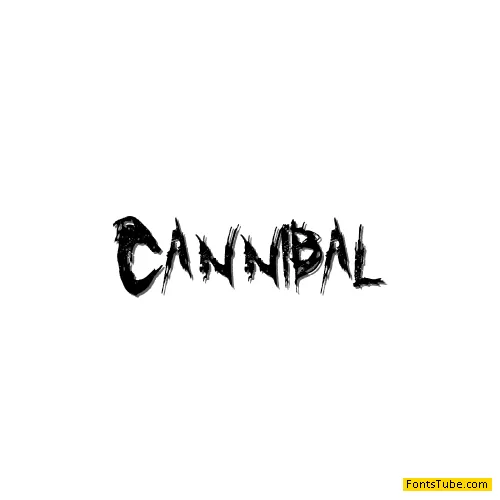 Cannibal Font