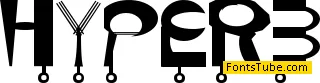 Hyper 3 Font