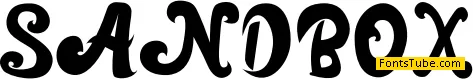 SANDBOX Font