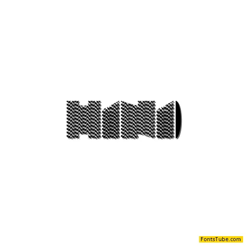 H1N1 Font