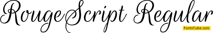 Rouge Script Font