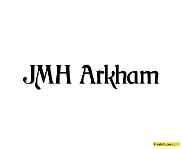 JMH Arkham Font